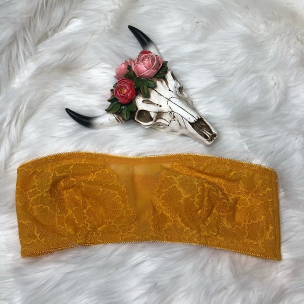 Free People Malinda Lace Bandeau Bra Bralette